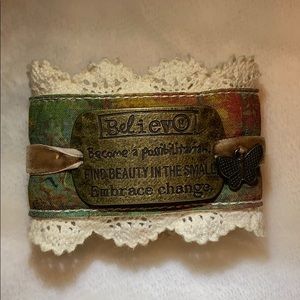 Believe Cuff Bracelet - Kelly Rae Roberts